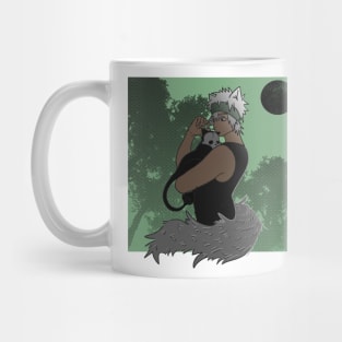 Cat and Wolf Mug